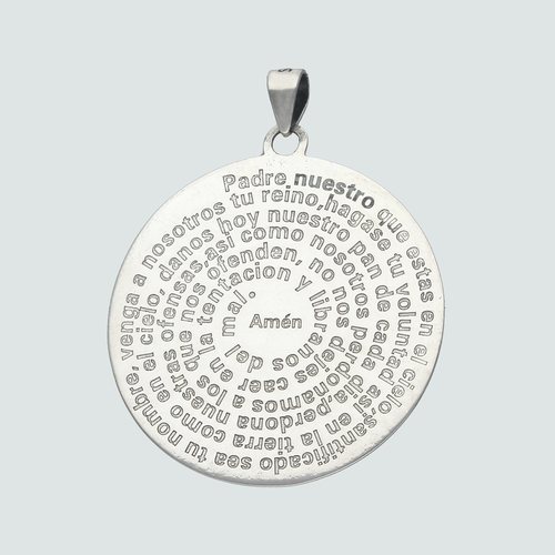 Colgante Placa Padre Nuestro