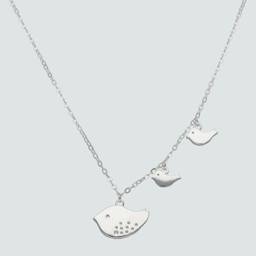 Collar Familia Mamá 2 Hijos