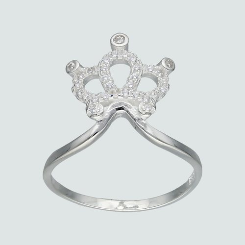 Anillo Corona con Circones