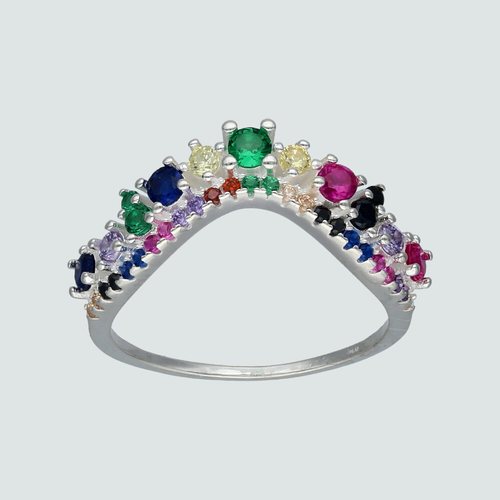 Anillo del Deseo con Circones Multicolor