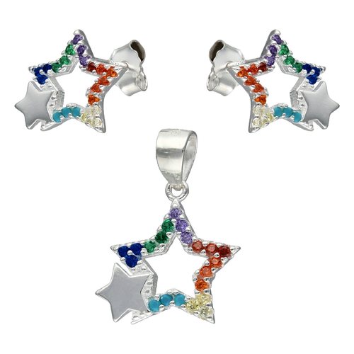 Conjunto Estrella Circones Multicolor