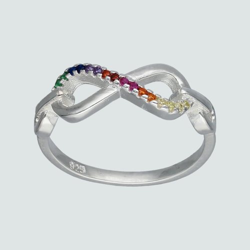 Anillo Infinito Circones Multicolor