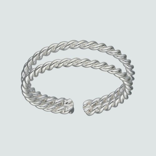 Anillo Midi Doble Entorchado