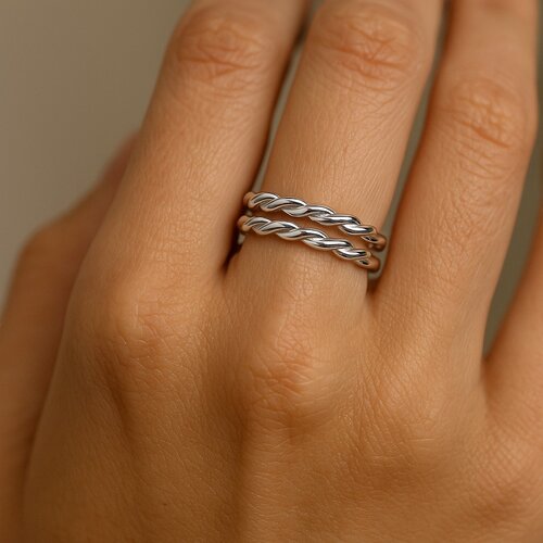 Anillo Midi Doble Entorchado