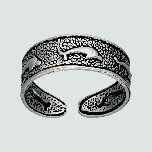 Anillo de Pie Delfines