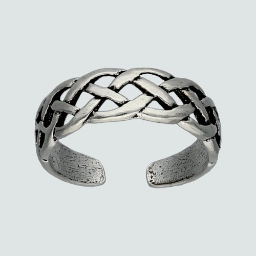 Anillo Midi Trenzado