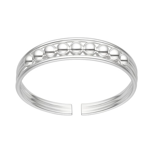 Anillo Midi Triple Esferas