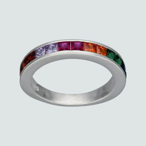 Anillo Cintillo Circones Multicolor