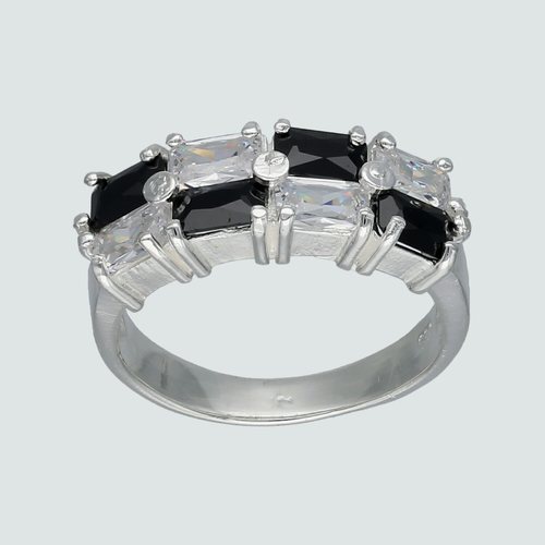 Anillo Circones Baguette Ónix