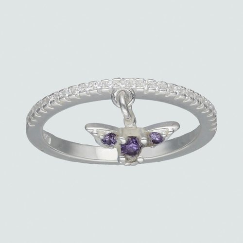 Anillo Circones Amatista