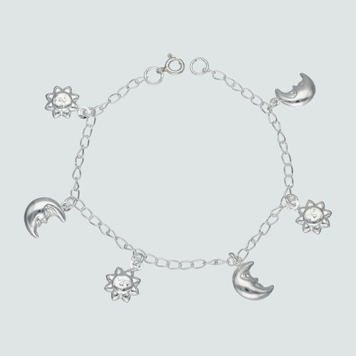 Pulsera Sol Media luna