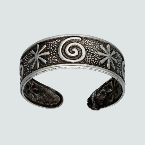 Anillo Espiral Flor