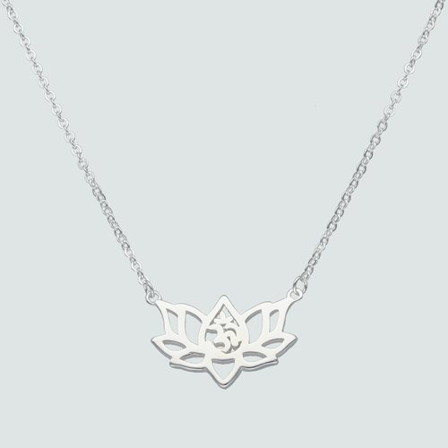Collar Flor de Loto Yoga OM