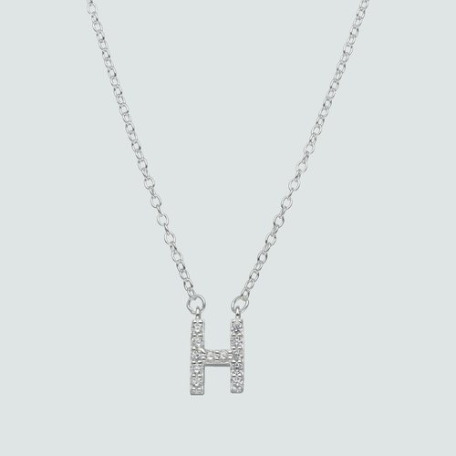 Collar Letra H con Circones