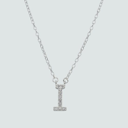Collar Letra I con Circones