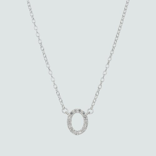 Collar Letra O con Circones