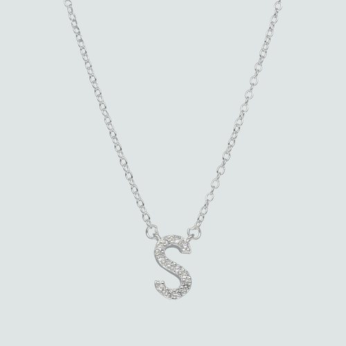 Collar Letra S con Circones
