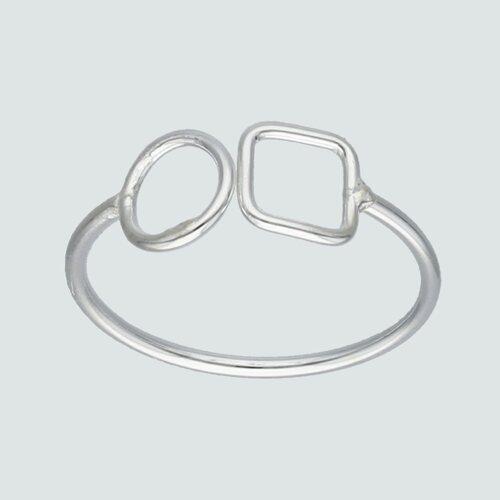 Anillo Circulo y Cuadrado