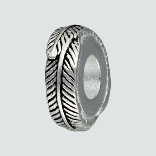 Colgante Charm Plumas
