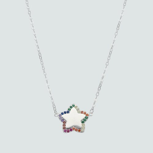 Collar Estrella Circones Multicolor