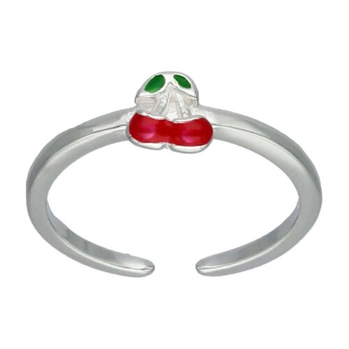 Anillo Midi Cereza Esmaltada