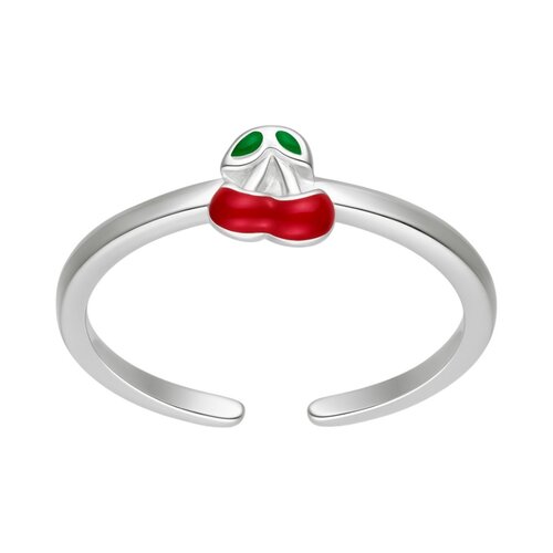 Anillo Midi Cereza Esmaltada