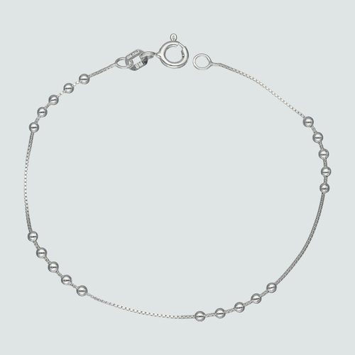 Pulsera Veneciana con Esferas 16 cm