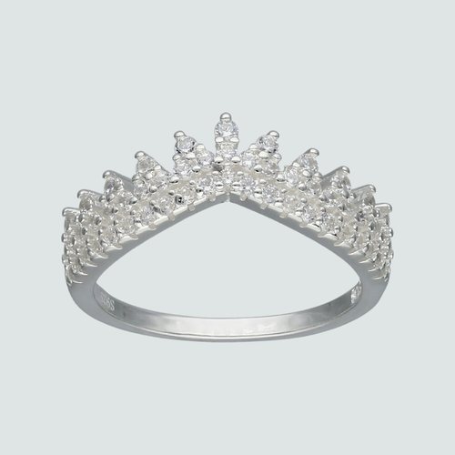 Anillo Corona con Circones