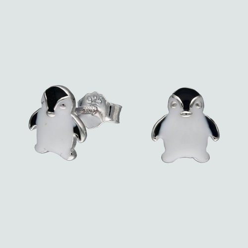 Aro Pingüino Esmaltado