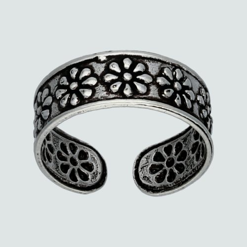 Anillo Midi Flores