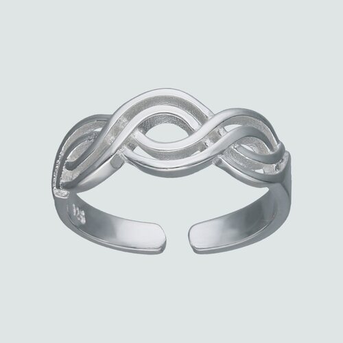 Anillo Midi Infinitos Entrelazados