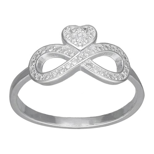 Anillo Infinito Corazón Circones