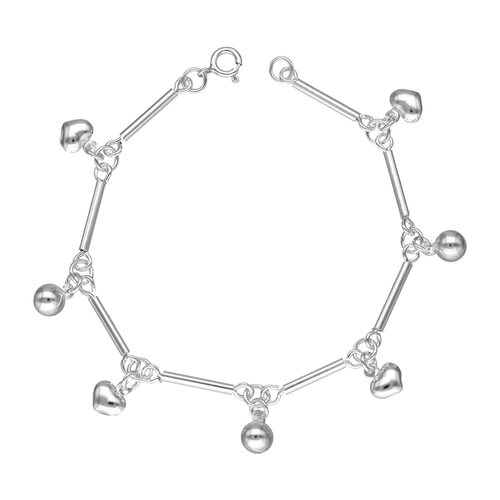 Pulsera Corazones y Esferas