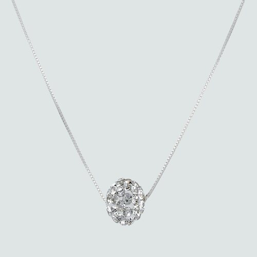 Collar Veneciano con Strass 6 mm