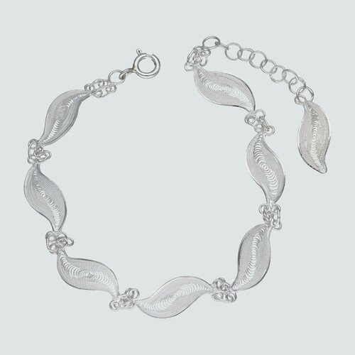 Pulsera Hojas Filigrana
