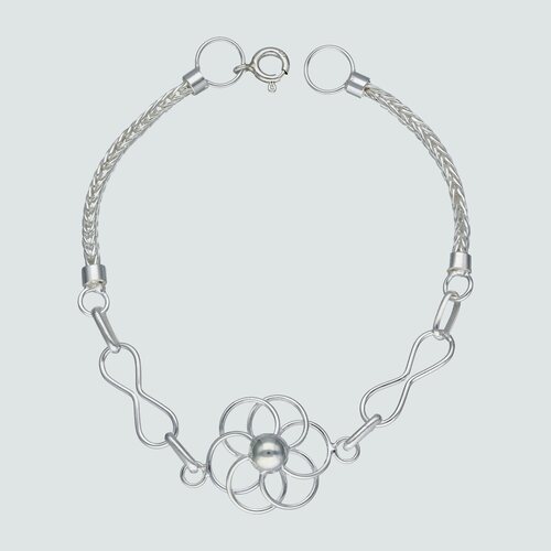 Pulsera Espiga Infinitos y Flor
