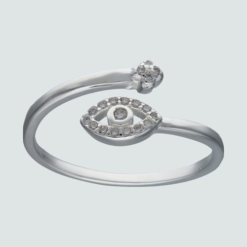 Anillo Ajustable Ojo Turco con Circones