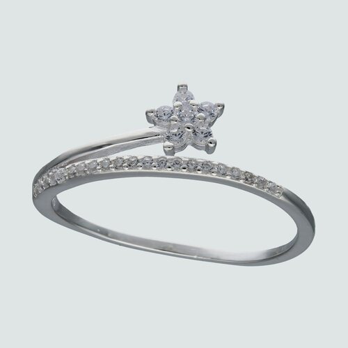 Anillo Flor con Circones