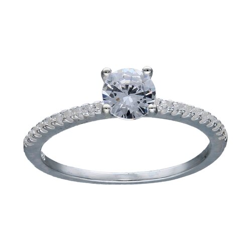 Anillo Circón Solitario
