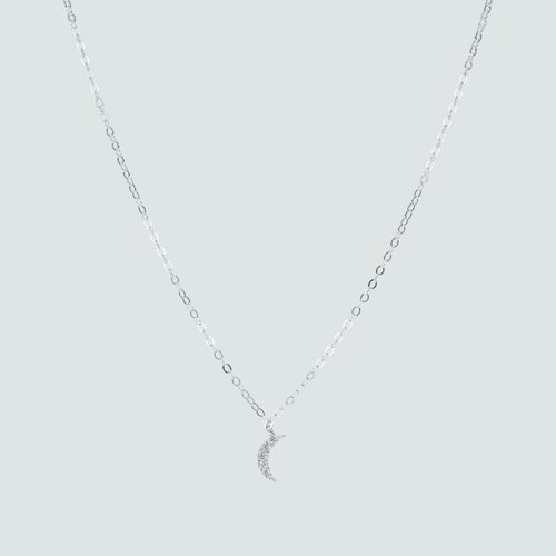 Collar Media Luna con Circones