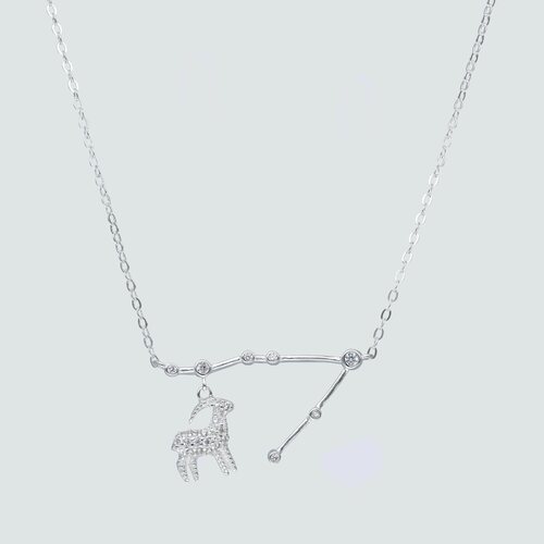 Collar Constelaciones Signo Capricornio con Circones