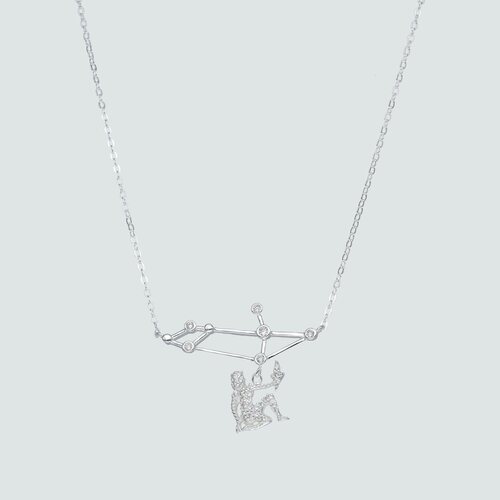 Collar Constelaciones Signo Virgo con Circones