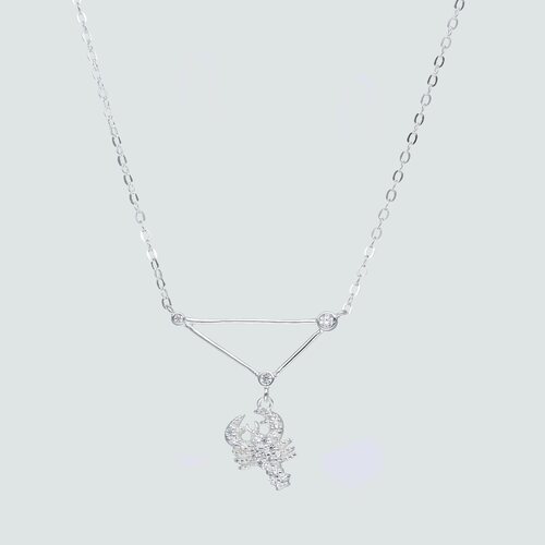 Collar Constelaciones Signo Cáncer con Circones