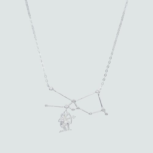 Collar Constelaciones Signo Sagitario con Circones