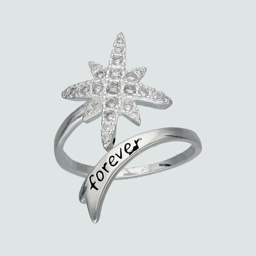 Anillo Estrella Fugaz con Circones Forever