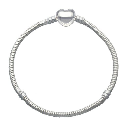 Pulsera para Charm Corazón 19 cm