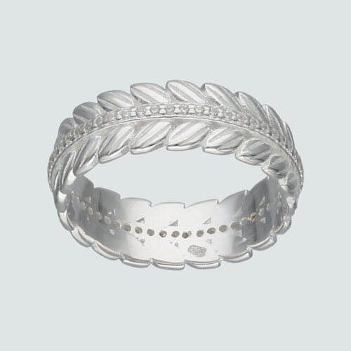 Anillo Espiga con Circones
