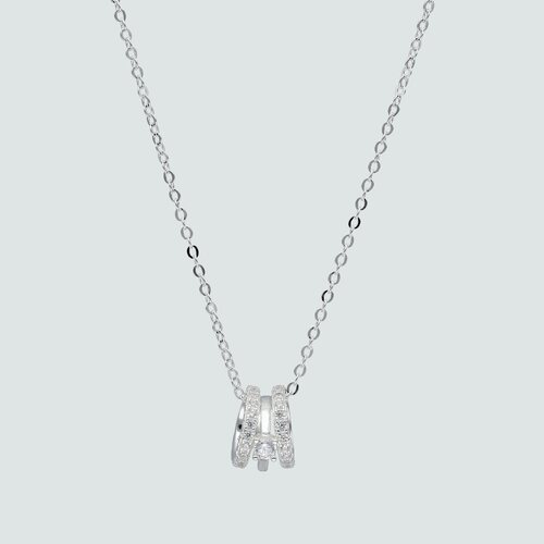 Collar Karma y Anillo con Circones