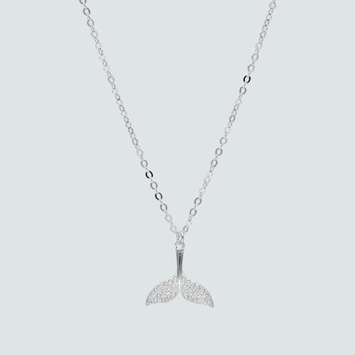 Collar Cola de Ballena con Circones
