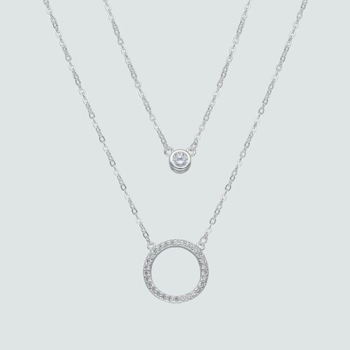 Collar Doble Karma con Circones